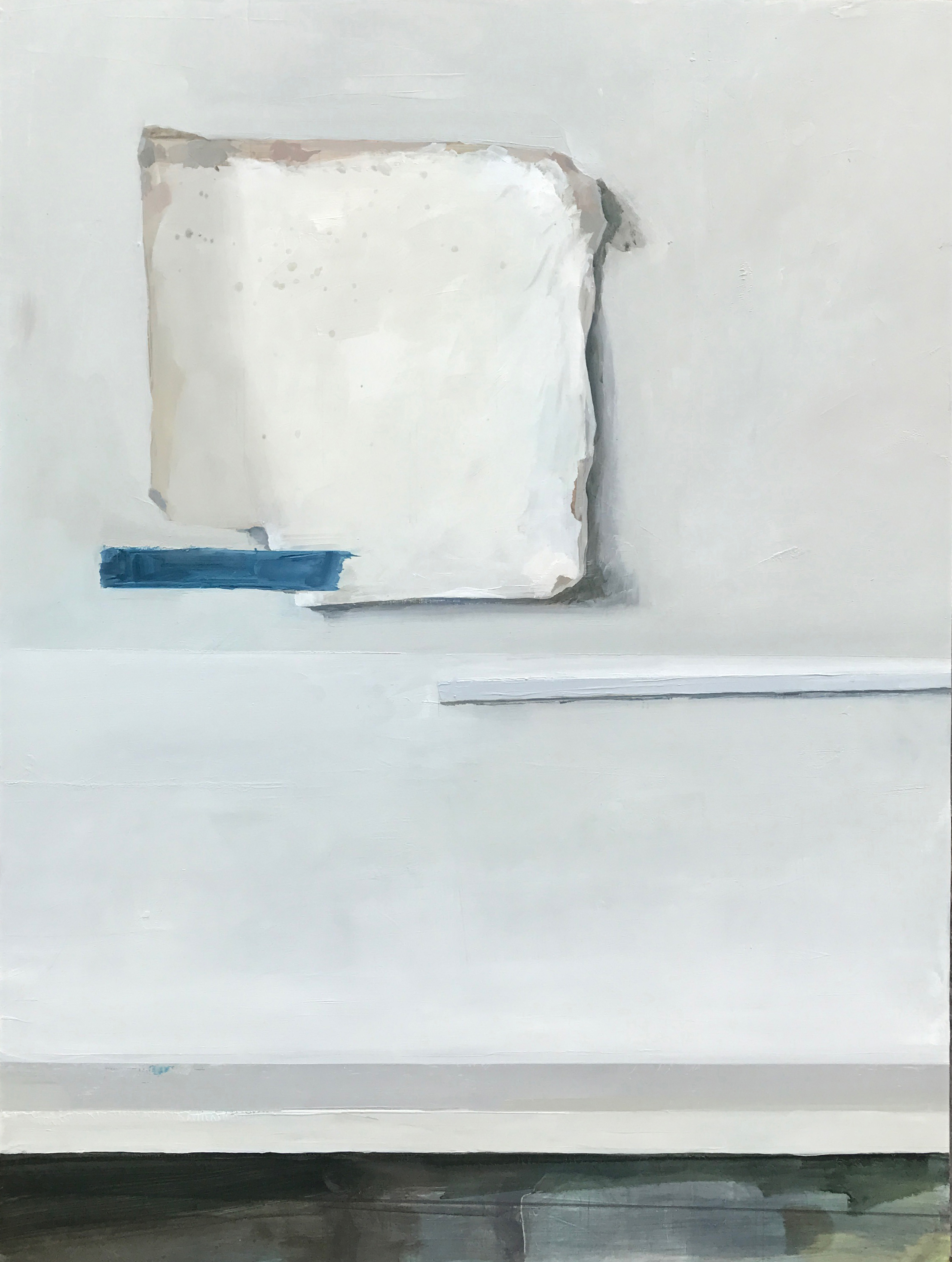 Linen Holding Gesso, 2017