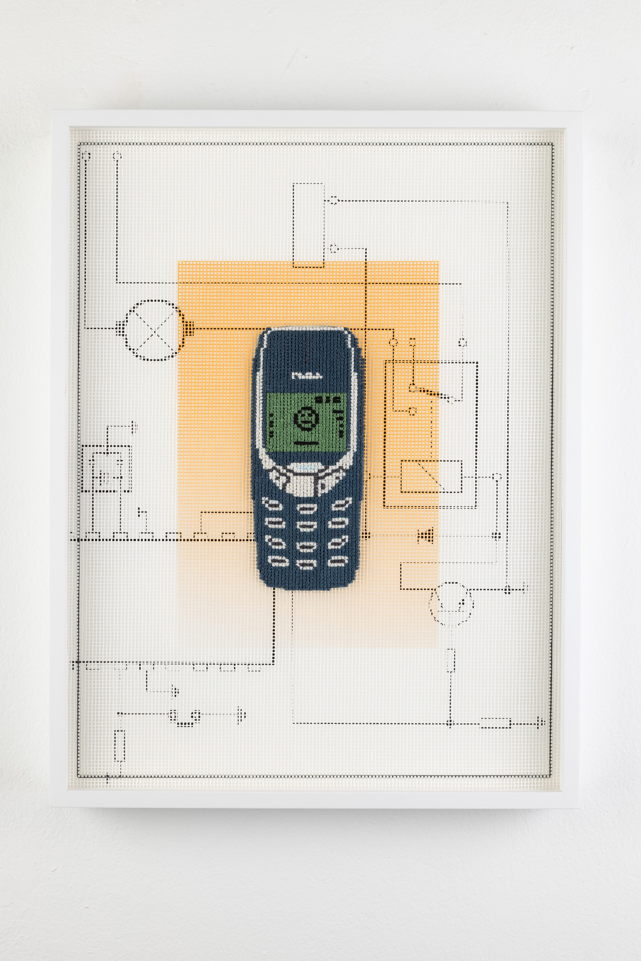 Early Digital Tech, Artifacts from The Age of Acceleration (Nokia 3310 Cellphone (2000)), 2021
