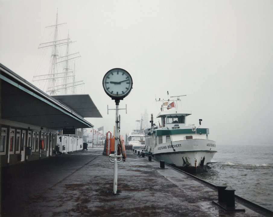 Hamburg, landing stages, 1996 - 1997