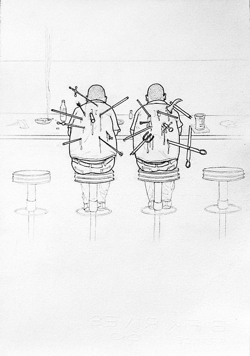 <p><em>guys at bar</em>, Kuckei + Kuckei, 2003</p>