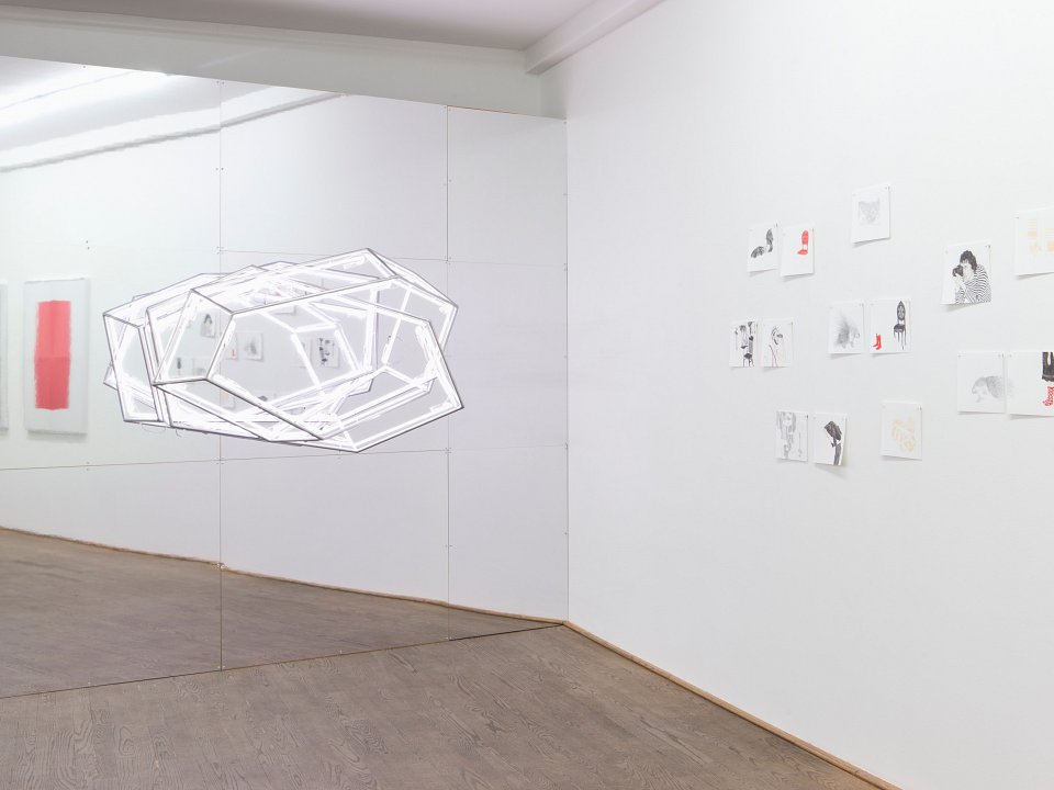 <p><em>Rethinking Reality</em>, installation view, Kuckei + Kuckei, 2012</p>