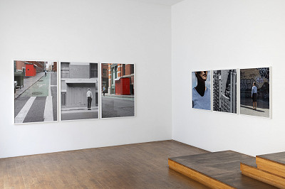 Barbara Probst, installation view, Kuckei + Kuckei, Berlin