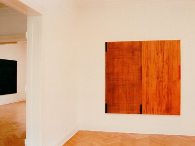 Vorsicht frisch gestrichen, installation view, vierte Etage, 1994