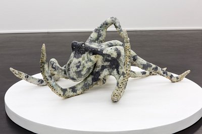 Pour la Soupe – Fische & Cephalopoden, installation view, Kuckei + Kuckei, 2014